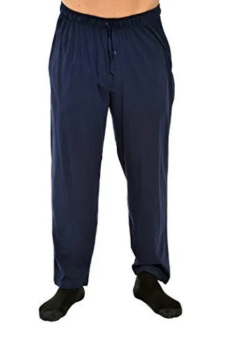 14500-NAVY-M AT THE BUZZER MEN'S PAJAMA PANTS / SLEEPWEAR / PJS