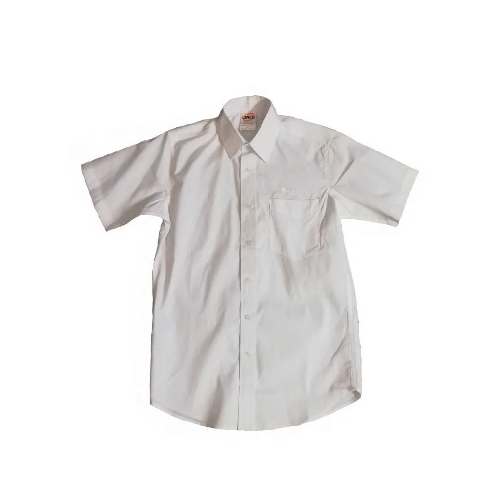 5019 ACG Sunderland College Uniform - Boy's White Short Sleeve Shirt