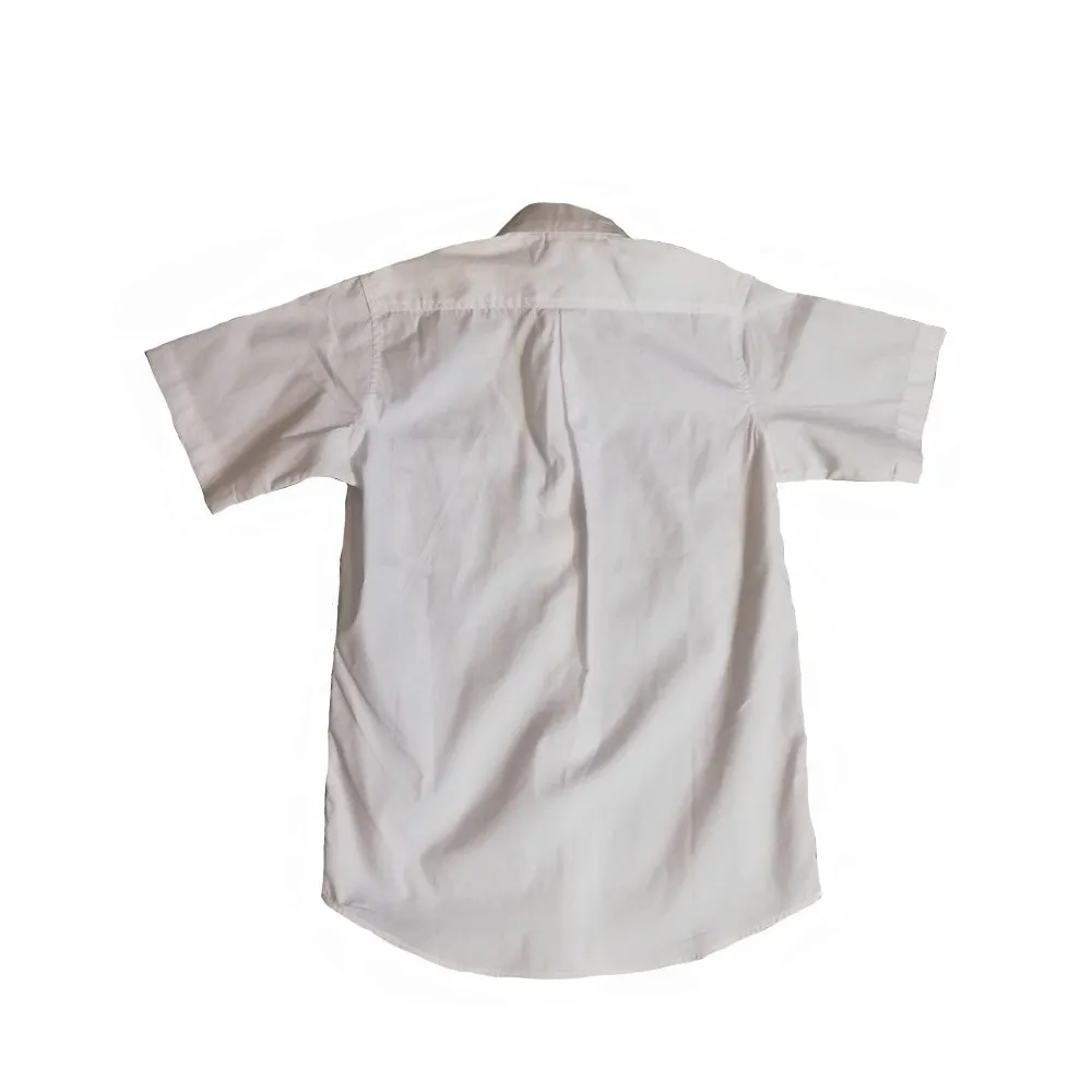 5019 ACG Sunderland College Uniform - Boy's White Short Sleeve Shirt