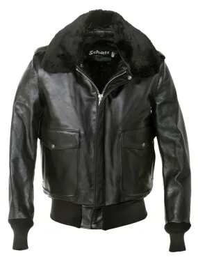 A-2 Naked Cowhide Leather Flight Jacket 184SM