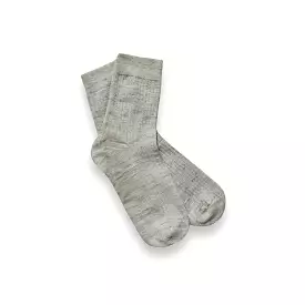 About Companions Linen Socks sand & pepper