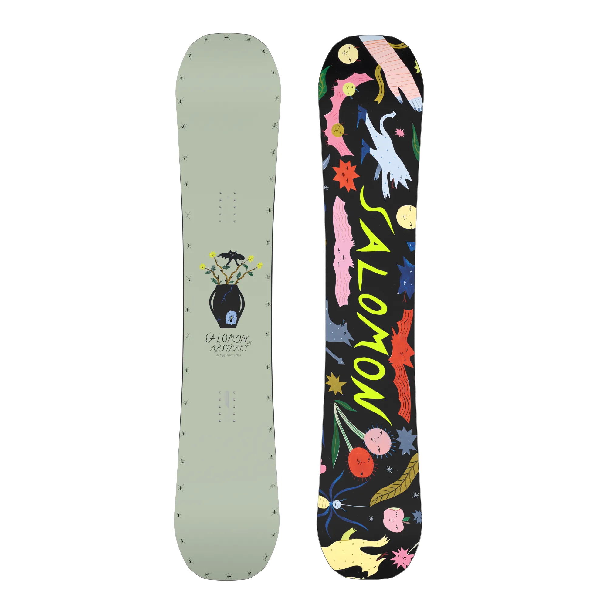 ABSTRACT SNOWBOARD