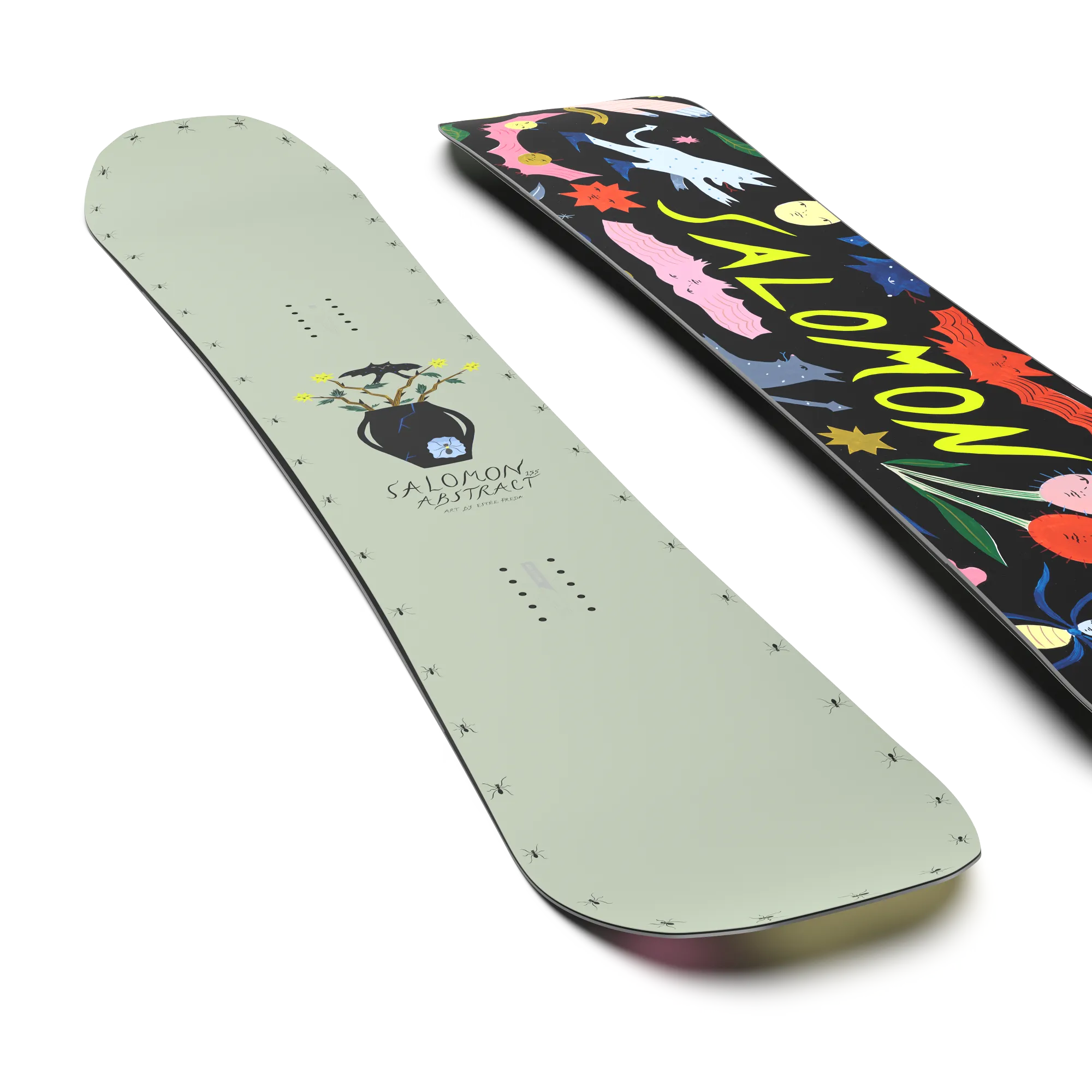 ABSTRACT SNOWBOARD