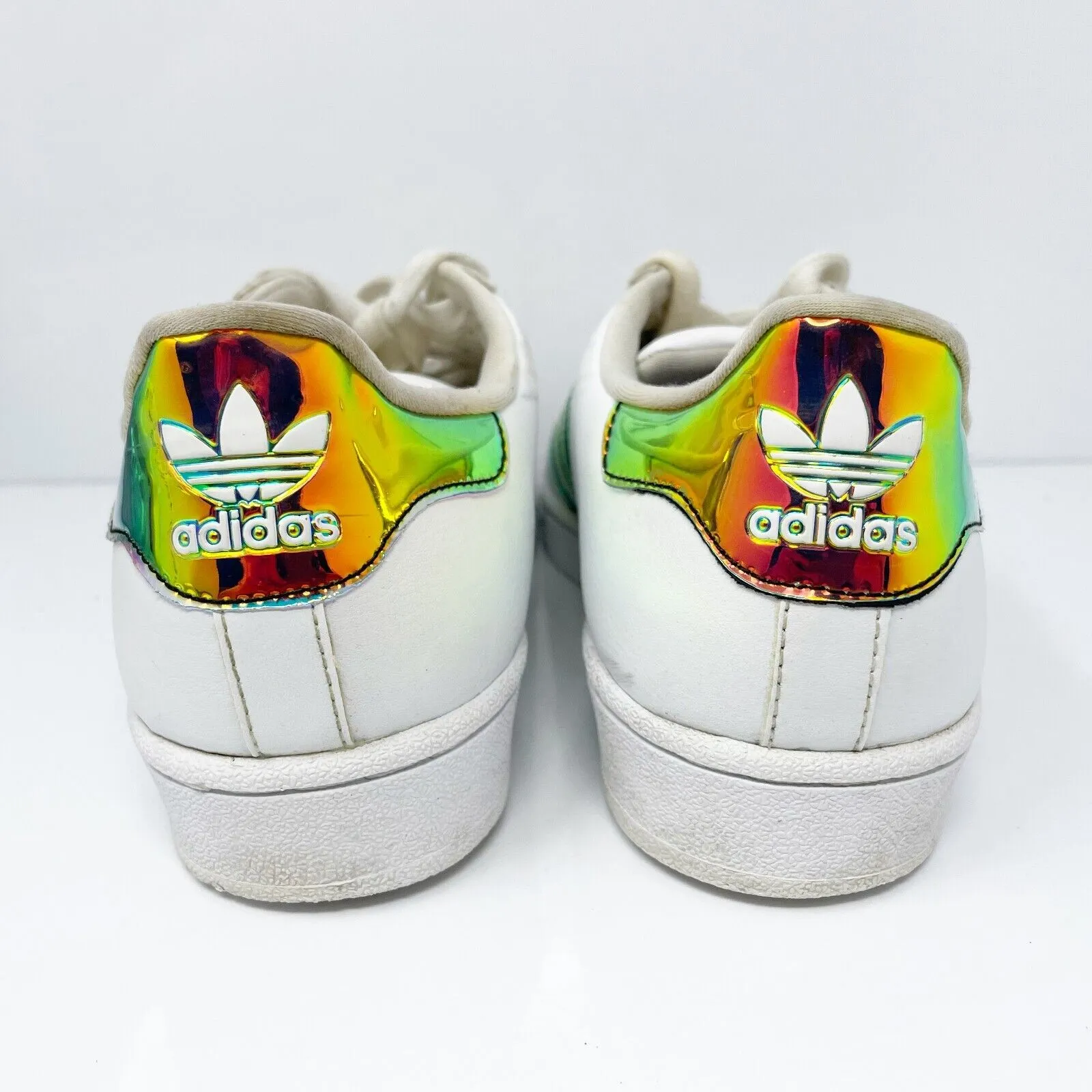 Adidas Boys Superstar CP9837 White Casual Shoes Sneakers Size 6