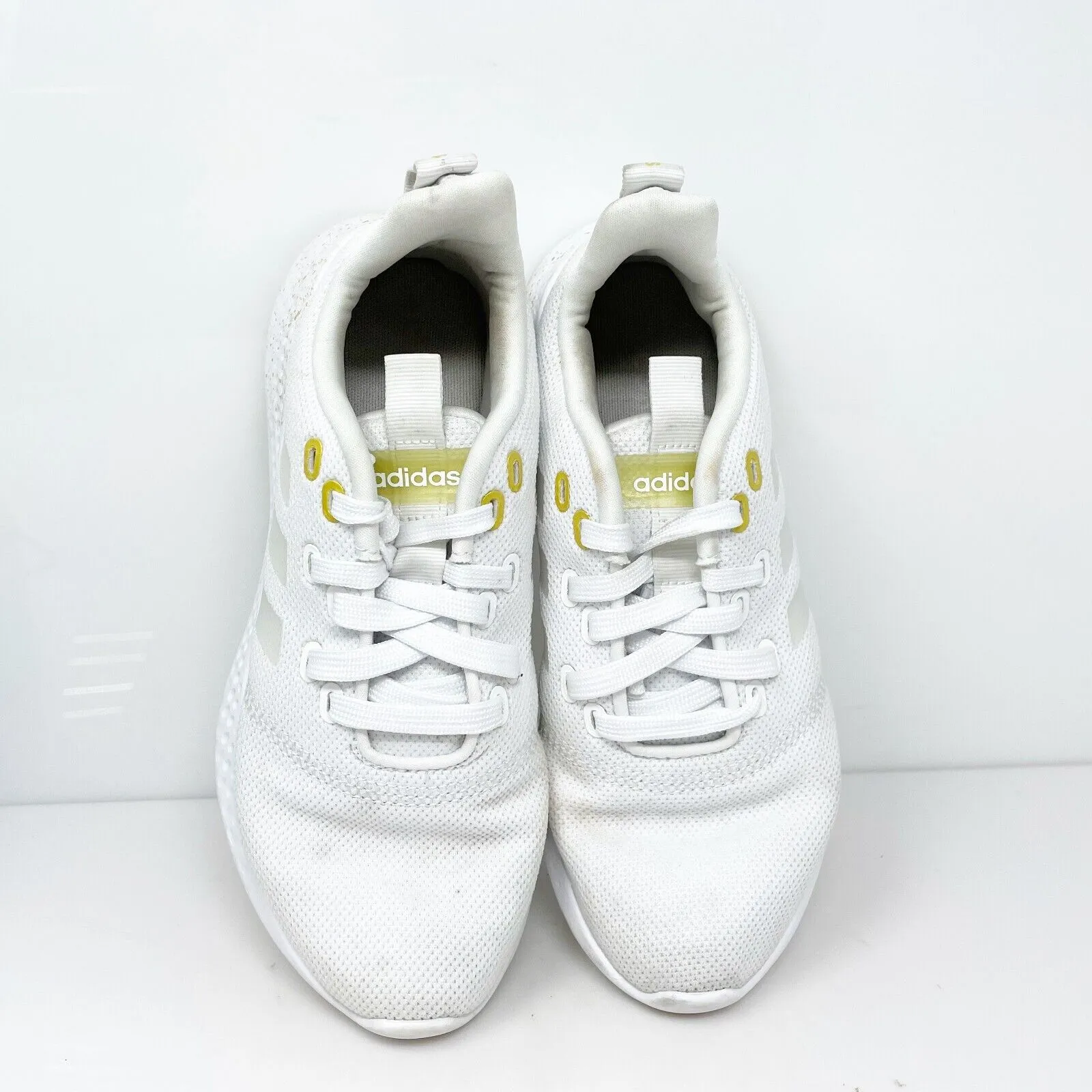 Adidas Womens Puremotion GV8926 White Running Shoes Sneakers Size 6