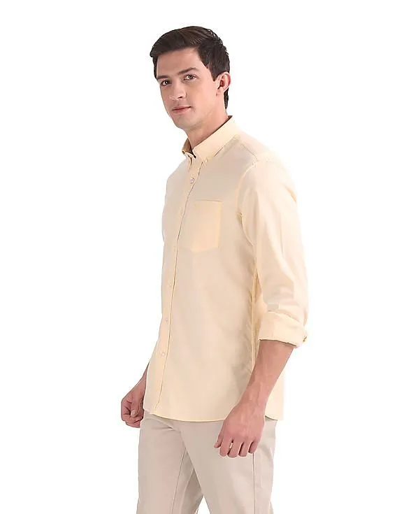 Arrow Sports Slim Fit Button Down Collar Shirt