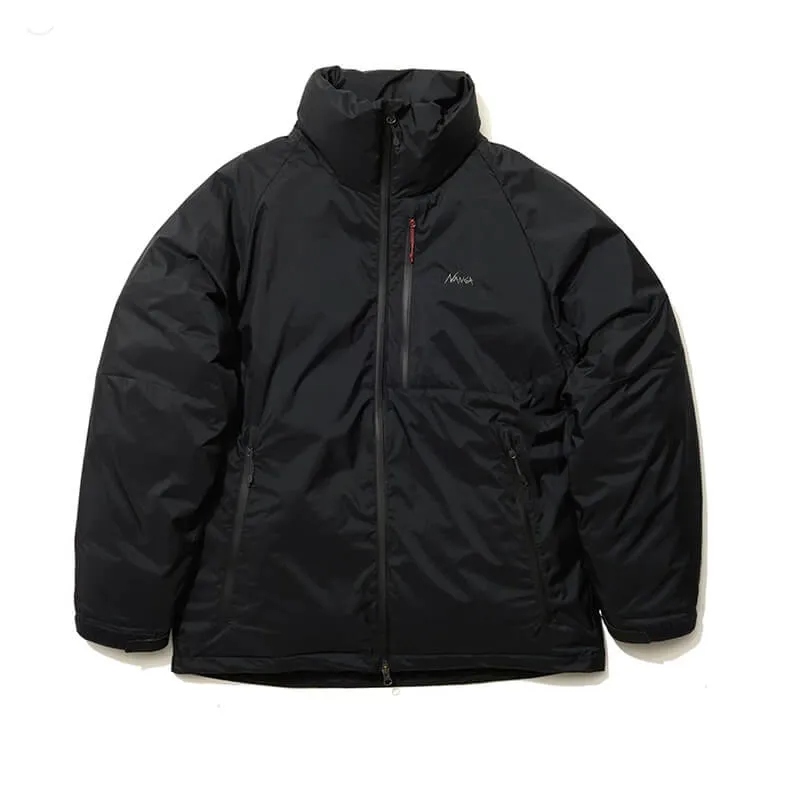 Aurora Stand Collar Down Jacket - Black