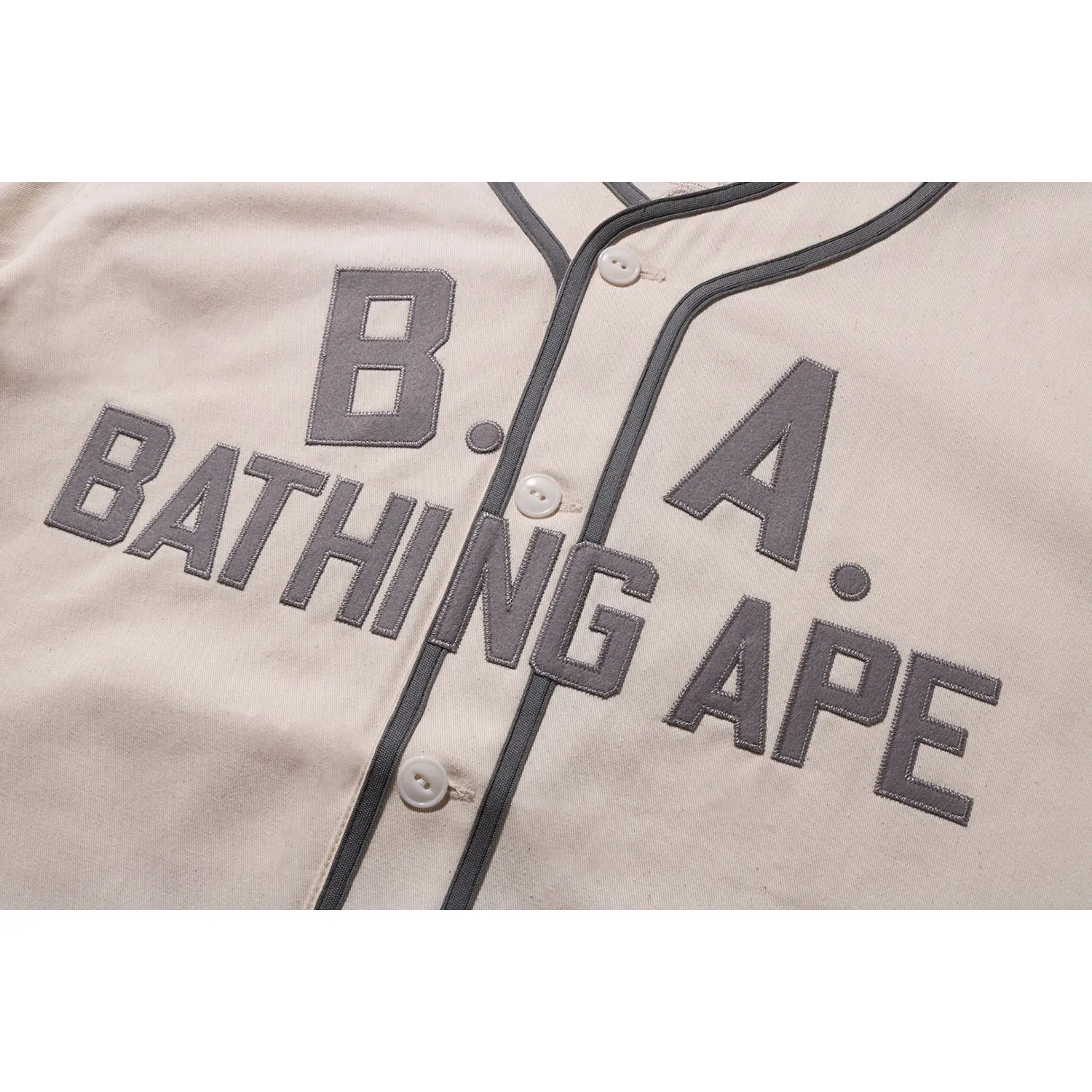 BAPE BASEBALL SHIRT MENS