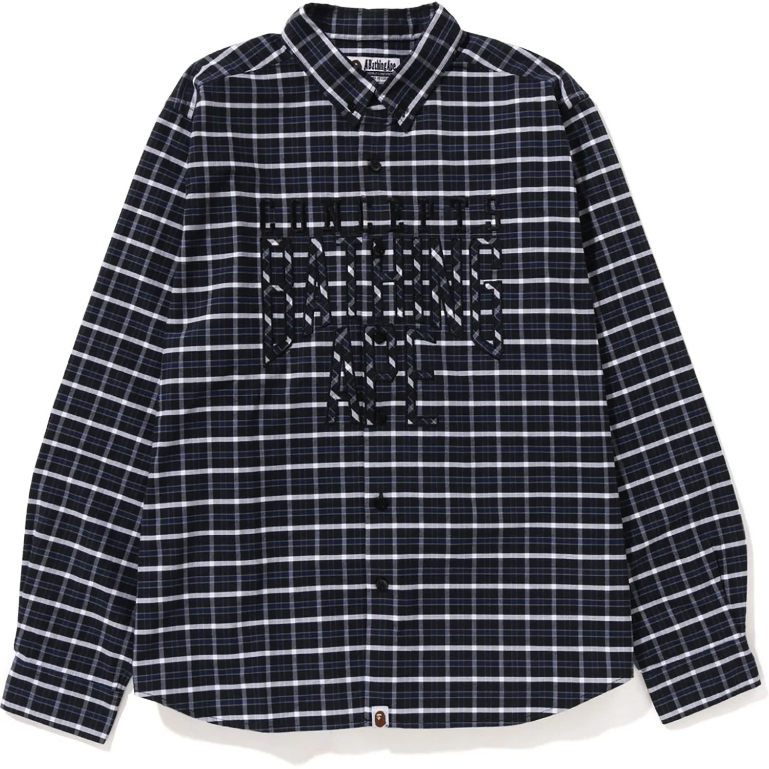 BAPE X CONCEPTS OXFORD CHECK BD SHIRT MENS