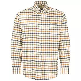 Barbour Hadlo Brushed Cotton Regular Shirt - Ecru