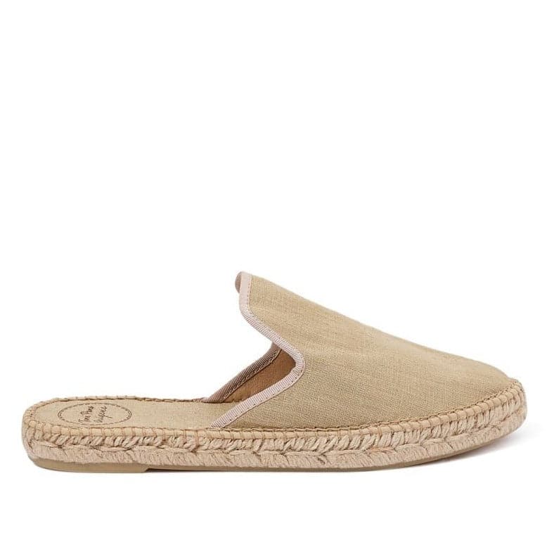 Basic Linen Mule style Espadrille for Women - Ona-L