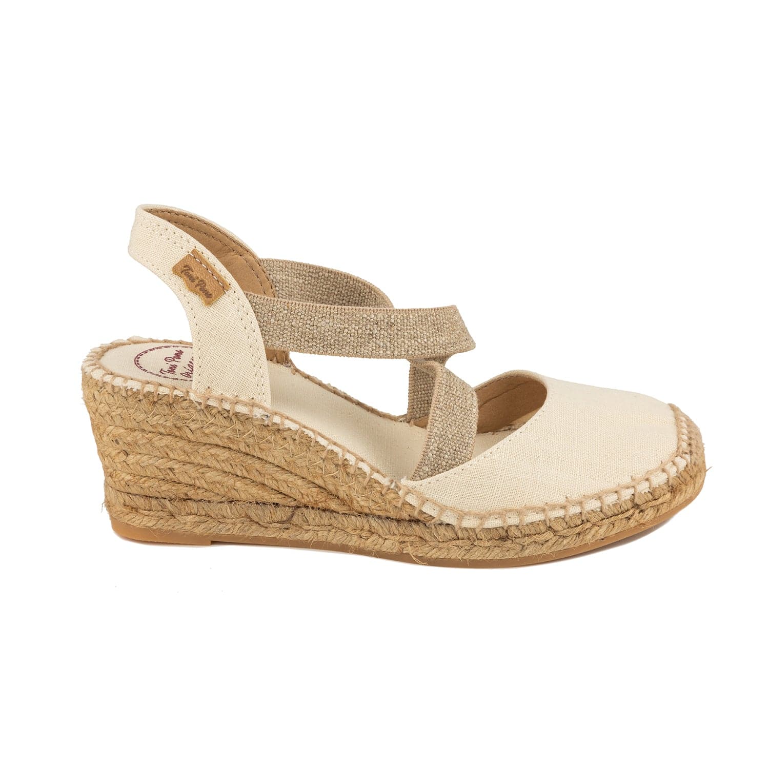 Basic Linen Wedge Espadrille for Women - Saba-L