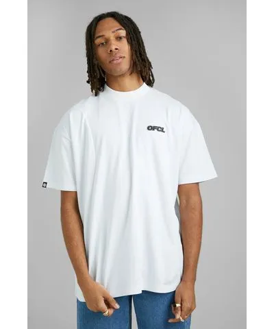 boohoo Mens Oversized Ofcl Panel T-Shirt