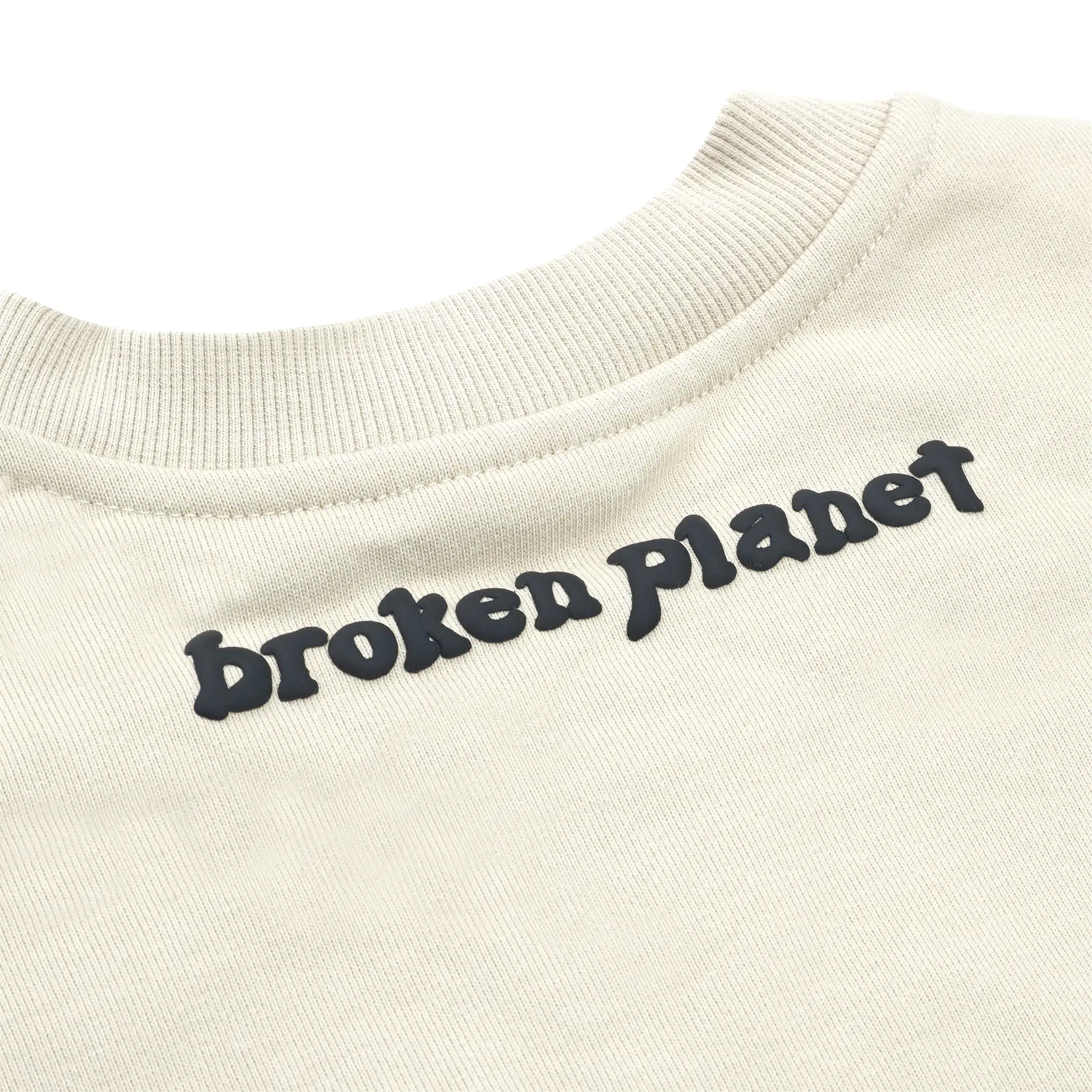 Broken Planet Find Your Balance Bone White Crewneck