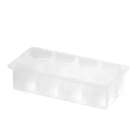 C LOGO ICE CUBE TRAY CLEAR