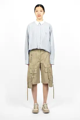 Cargo Shorts Khaki Beige