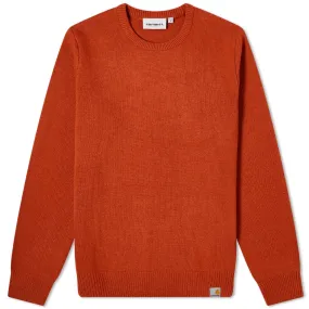 Carhartt WIP Allen Crew KnitCinnamon