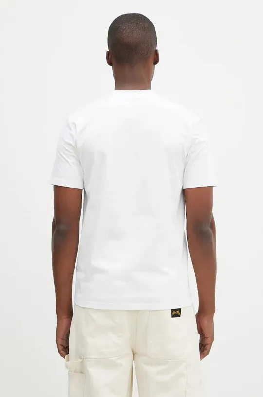 Carhartt WIP cotton t-shirt S/S University men’s white color with a print I034851.00AXX