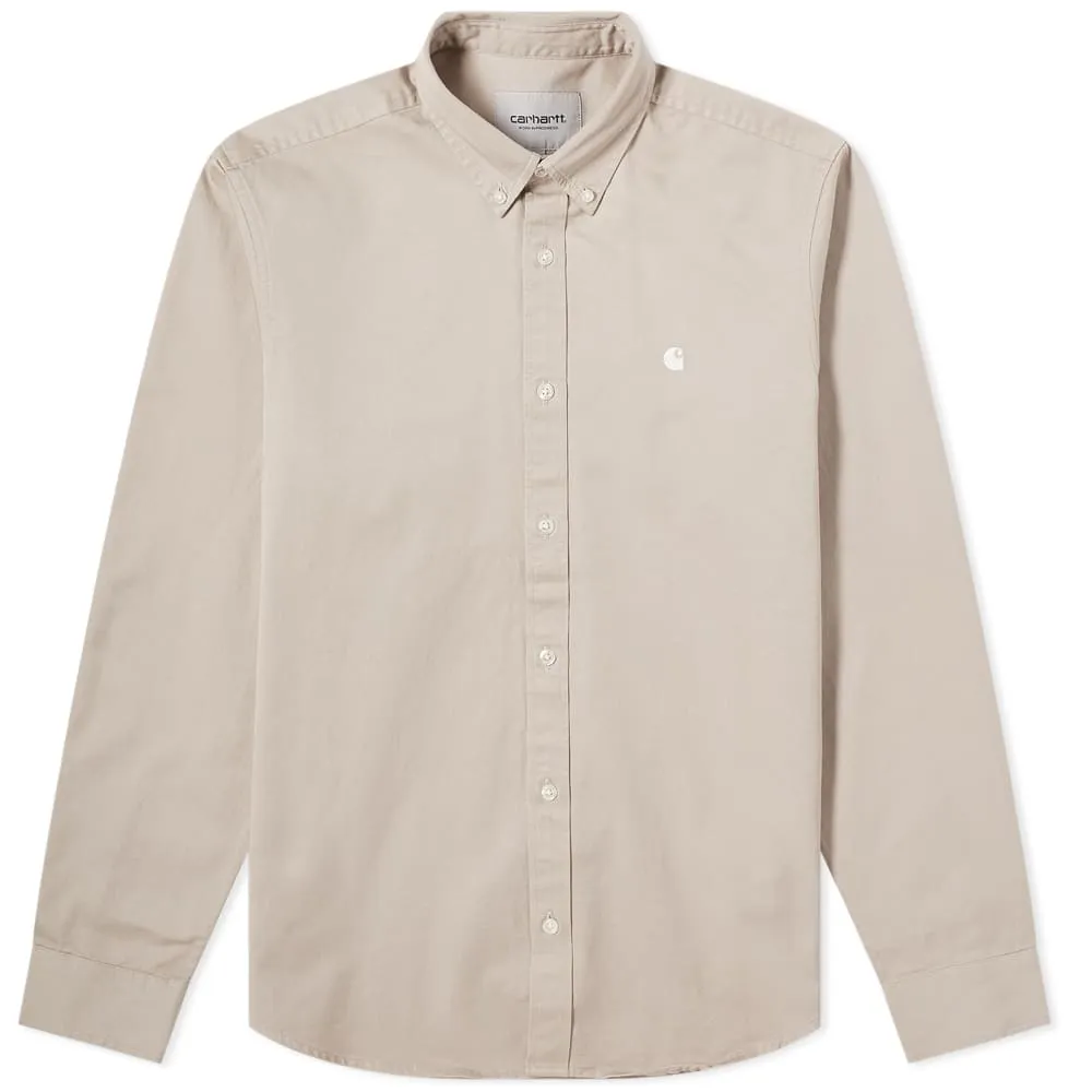 Carhartt WIP Madison ShirtGlaze & Wax