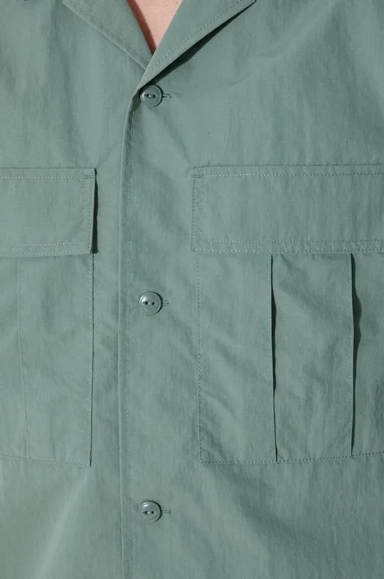 Carhartt WIP shirt S/S Evers Shirt men's green color I033022.1YFXX