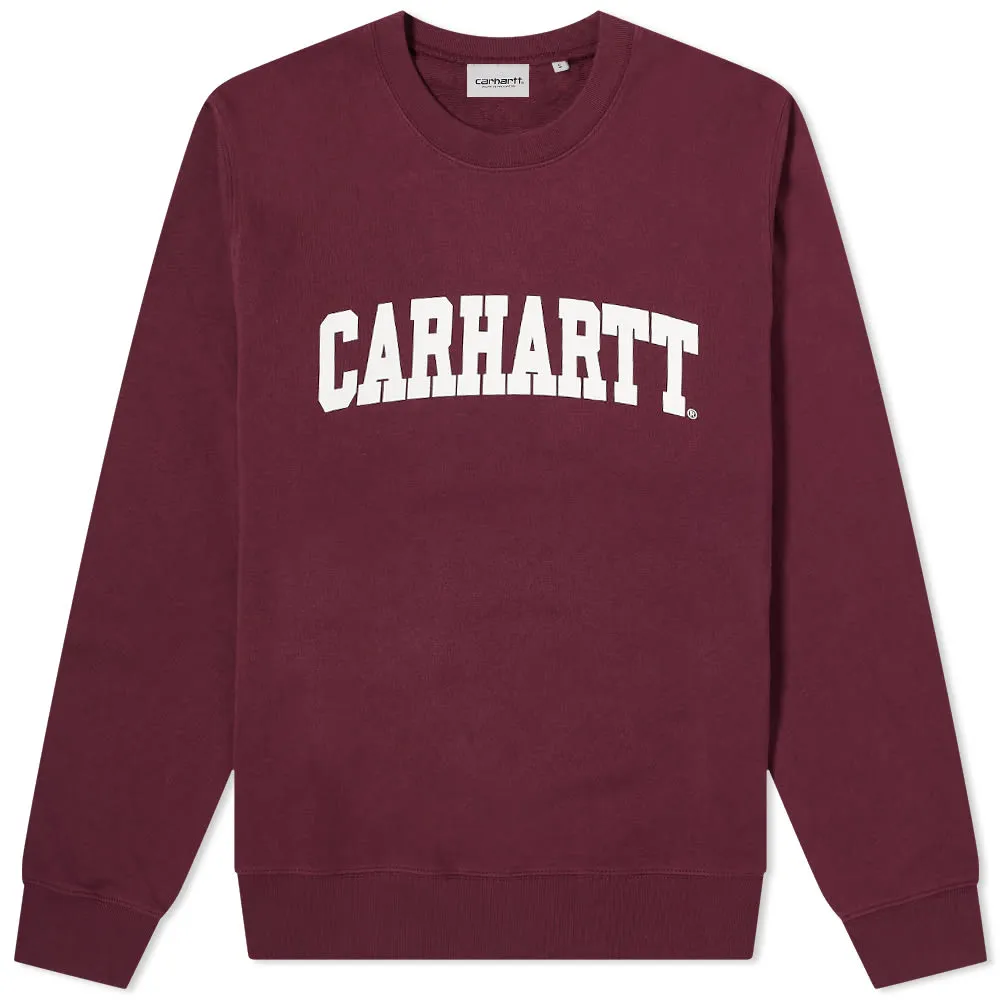 Carhartt WIP University SweatShiraz & White