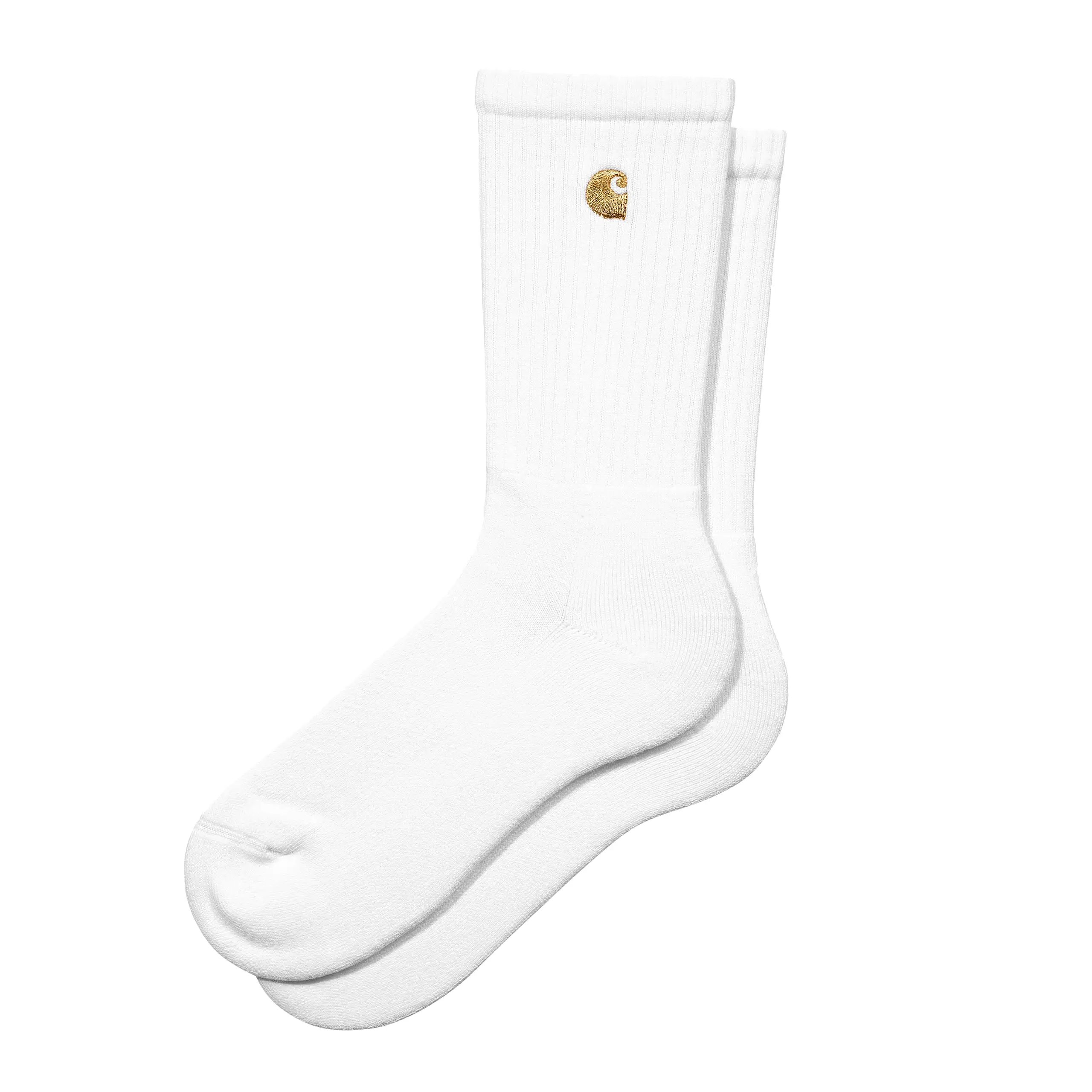 CHASE SOCKS WHITE / GOLD