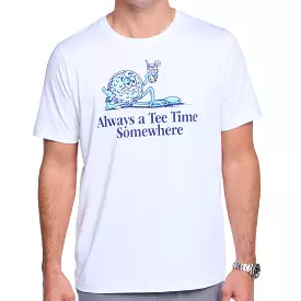 CLOUDSPUN Tee Time Somewhere Performance T-Shirt