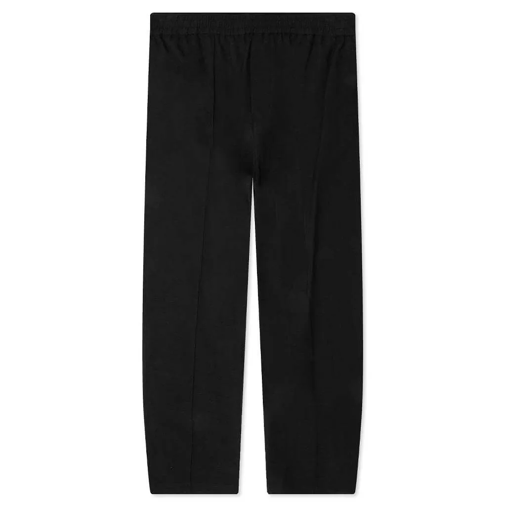 Cotton-Linen Core Pant - Black