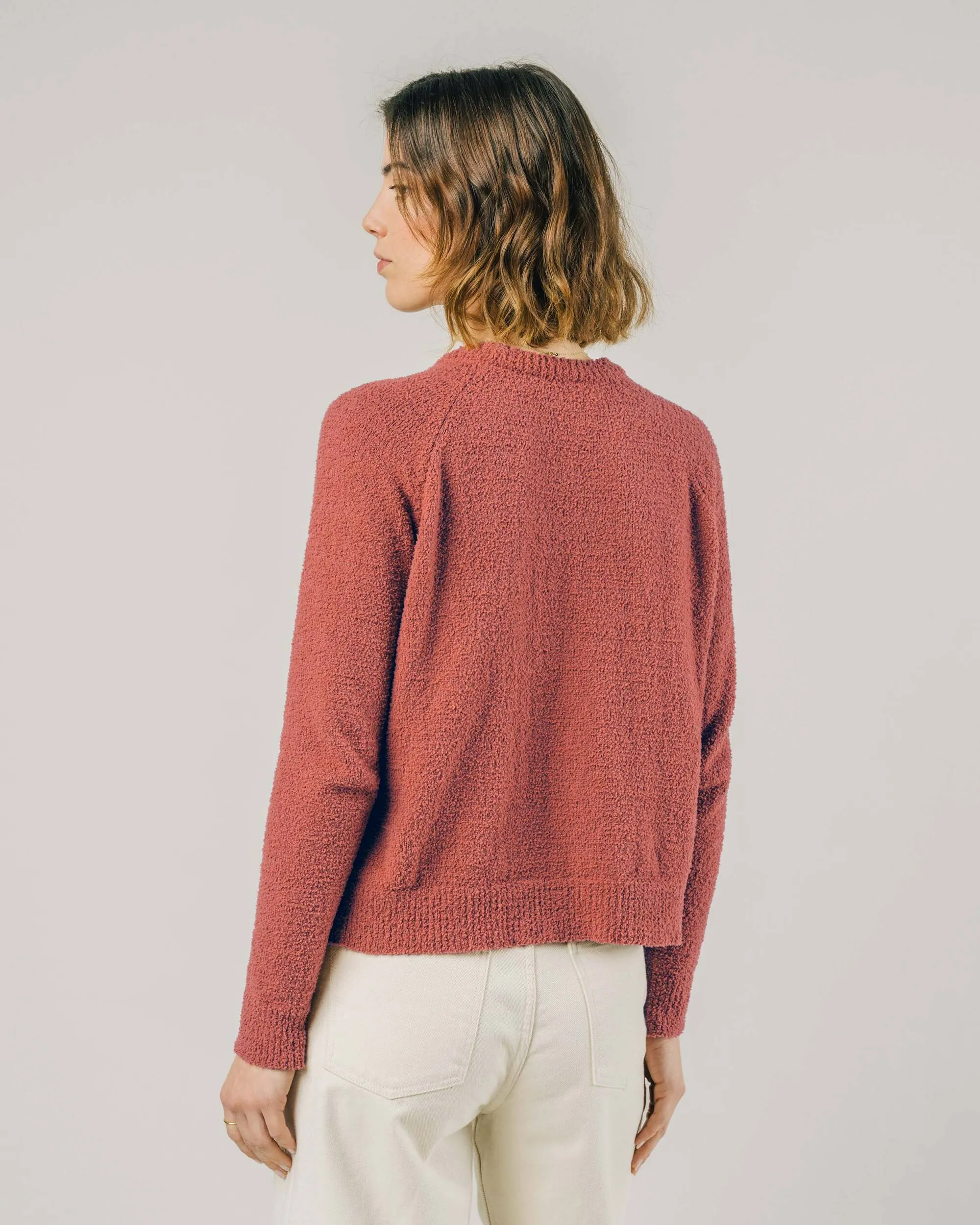 Cropped Sweater Cherry