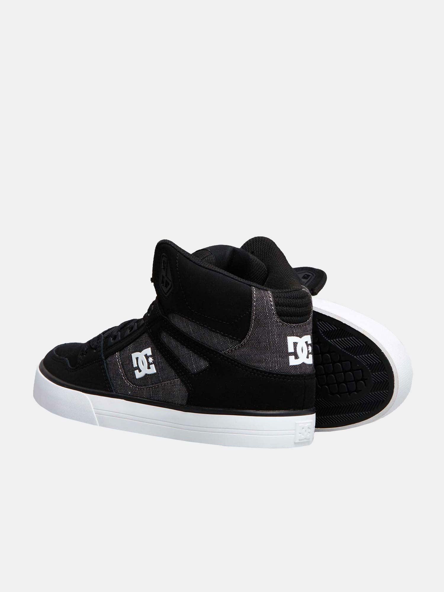 DC Pure High-Top WC - Black / Battleship