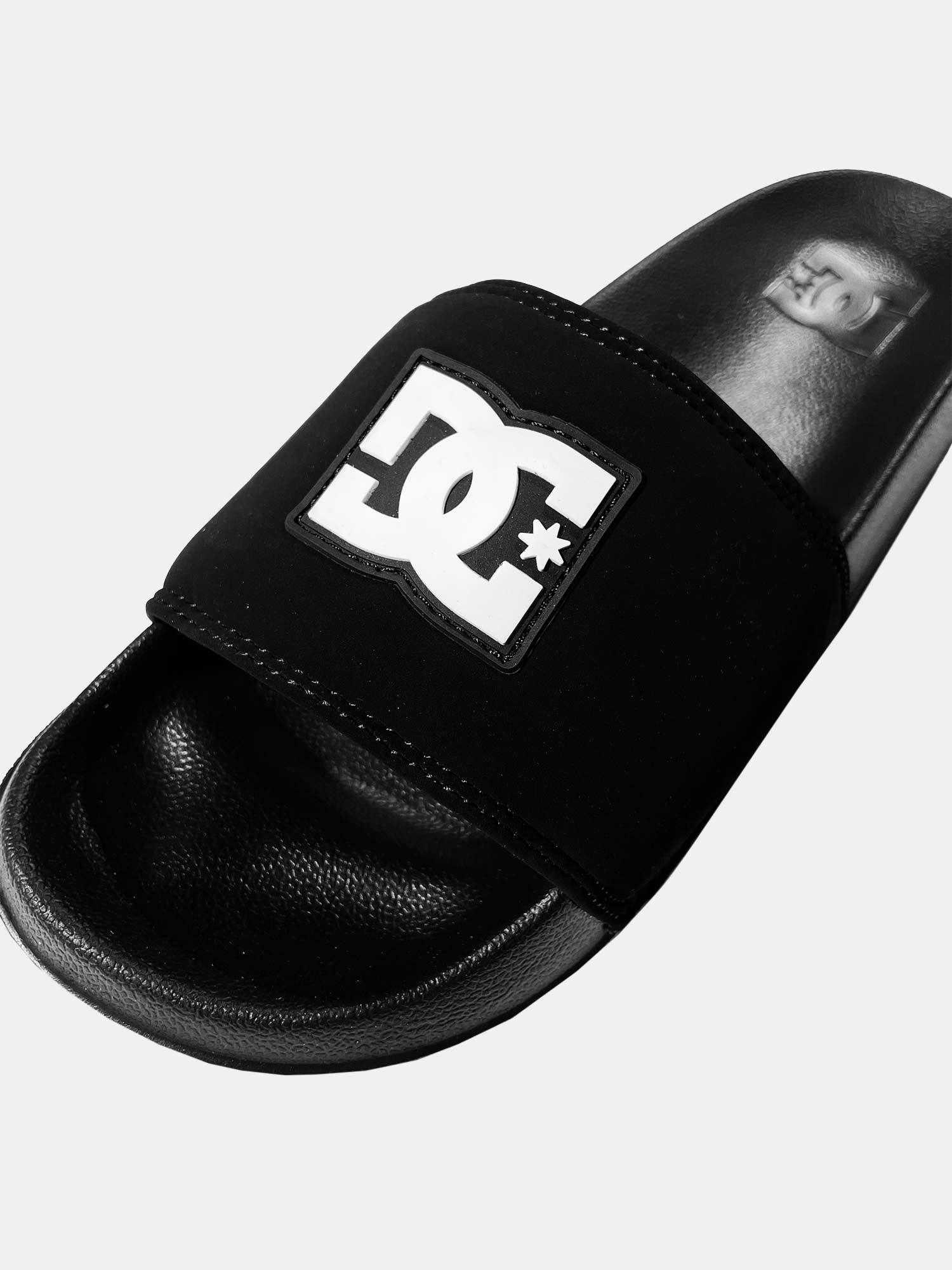 DC Slide - Black / Black / White