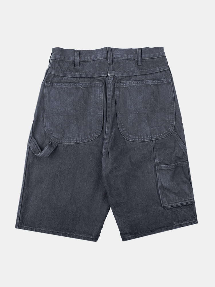 Dickies 11 Relaxed Fit Carpenter Denim Shorts - Rinsed Black