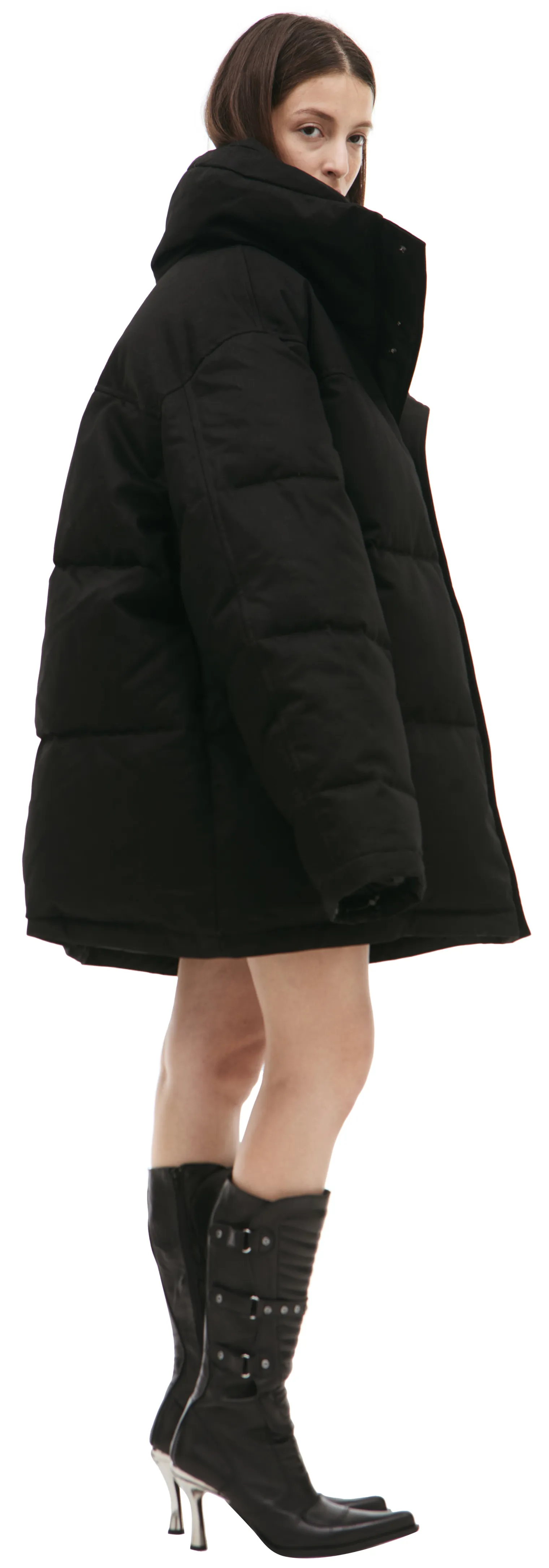 Down jacket with high collar VETEMENTS