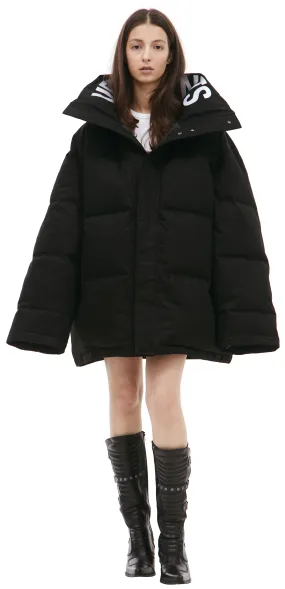 Down jacket with high collar VETEMENTS