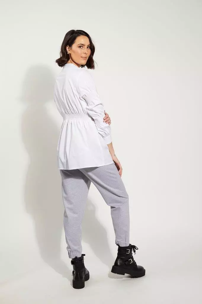 Drama The Label Comfort Pant - Grey Marle