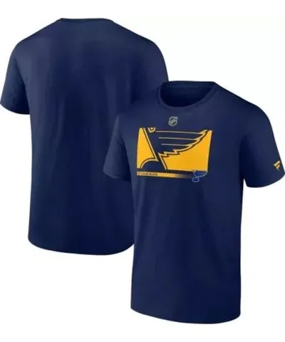 Fanatics Men's NHL Fanatics St. Louis Blues Authentic Pro Core Collection Secondary T-Shirt