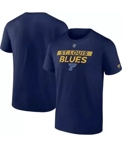 Fanatics Men's NHL Fanatics St. Louis Blues Authentic Pro Core Primary T-Shirt