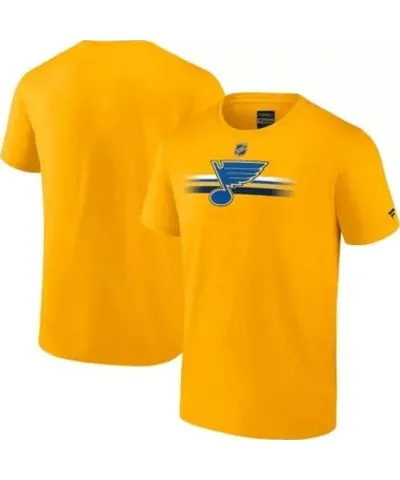 Fanatics Men's NHL Fanatics St. Louis Blues Authentic Pro Secondary T-Shirt