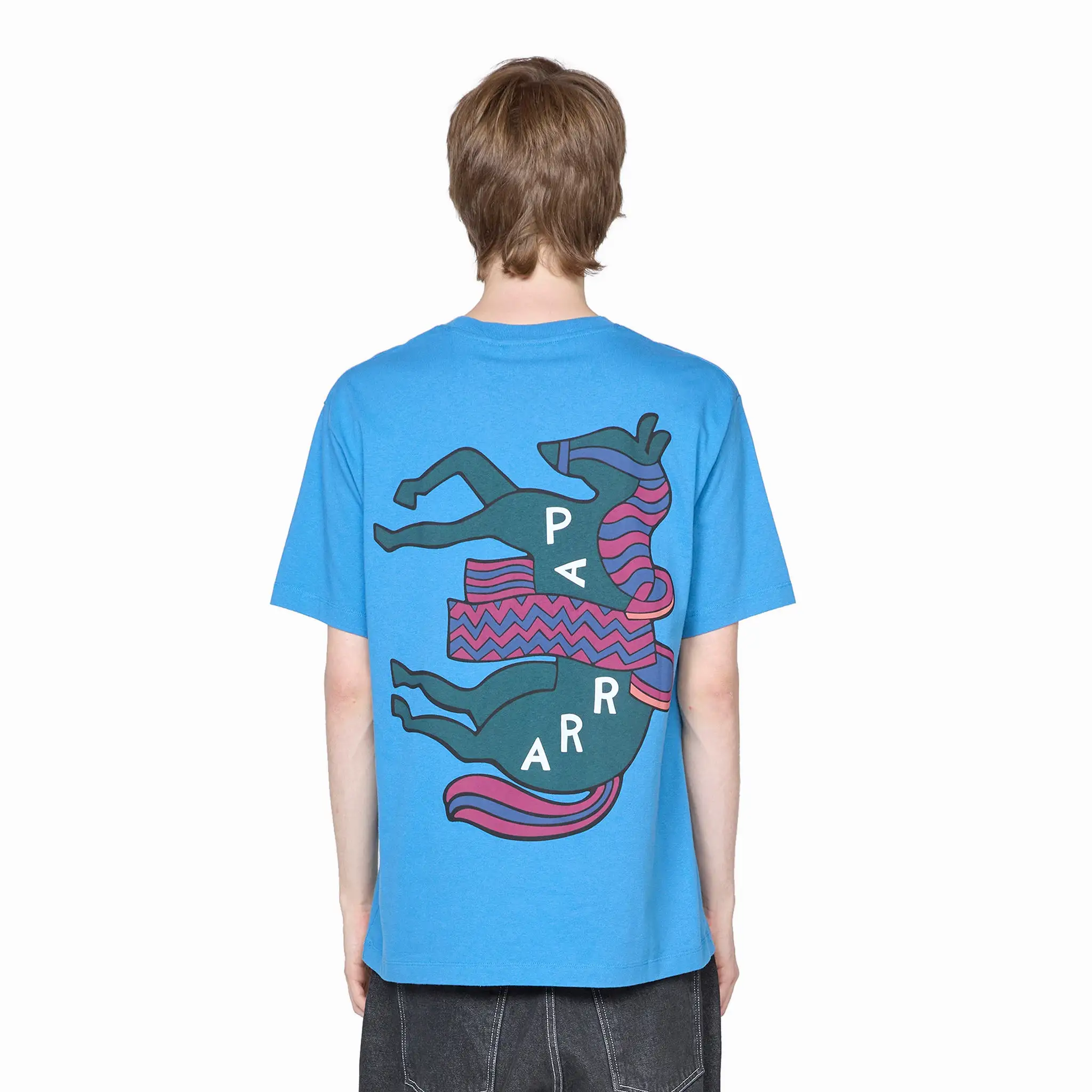 Fancy Horse T-Shirt Azure Blue