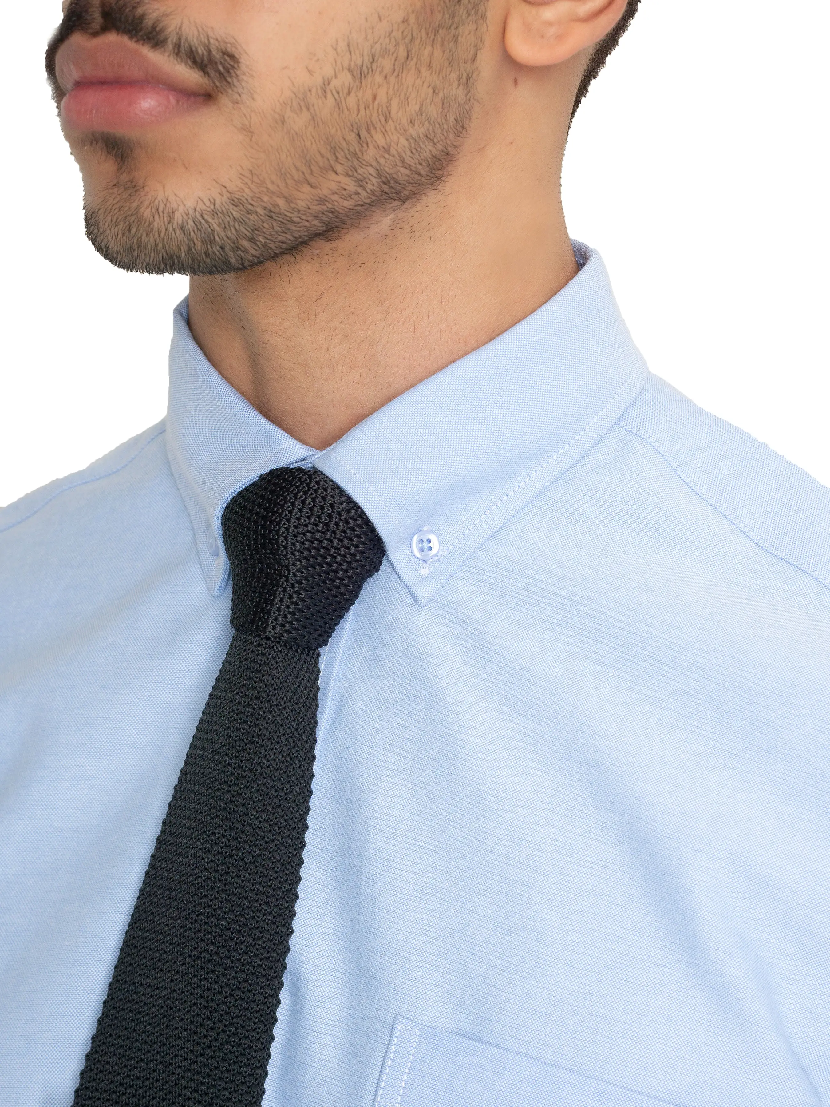 Formal Shirt - Light Blue Oxford Button-Down Collar