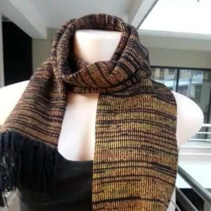 Handwoven Unisex winter scarf