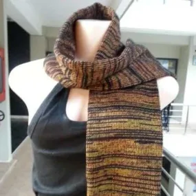 Handwoven Unisex winter scarf