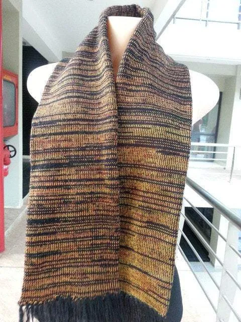 Handwoven Unisex winter scarf