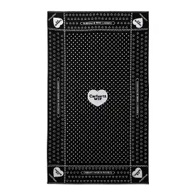 HEART BANDANA TOWEL HEART BANDANA JACQUARD, BLACK