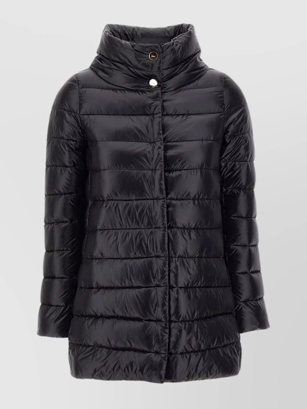 Herno   Crater collar oversized down jacket