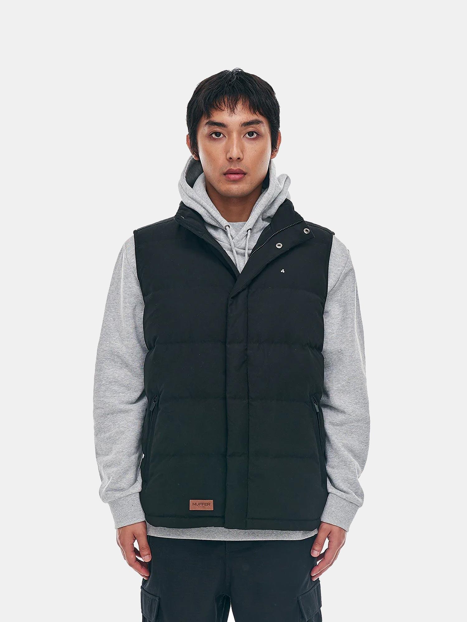 Huffer Classic Down Vest - Black