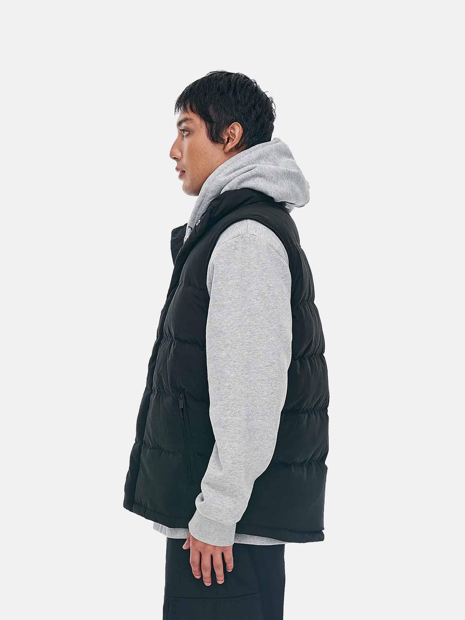 Huffer Classic Down Vest - Black