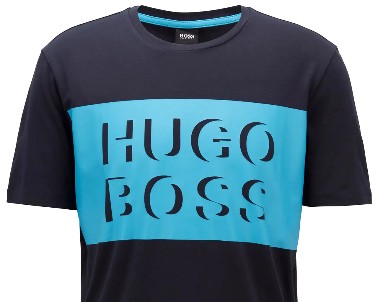 Hugo Boss Tiburt 162 50426064 Regular Fit T-Shirt Navy