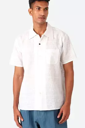 KARDO CHINTAN SCHIFFLI SHIRT