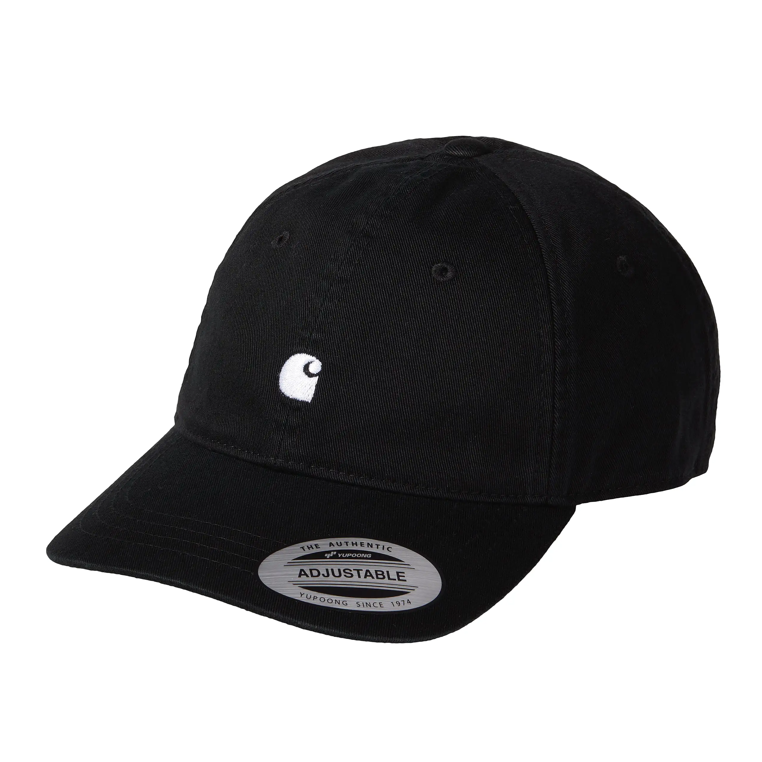 MADISON LOGO CAP BLACK / WHITE